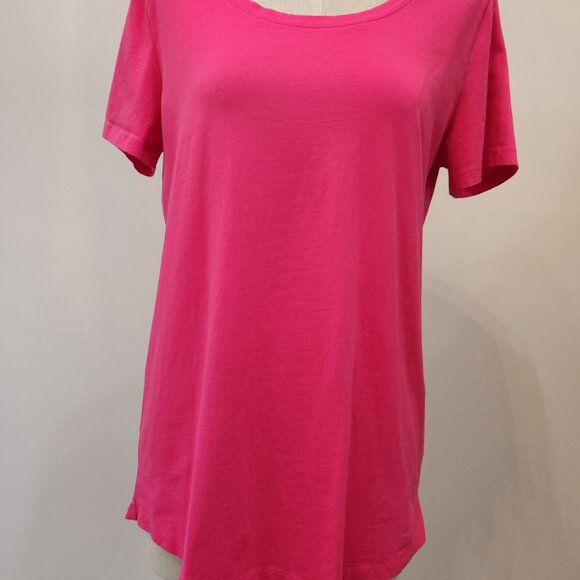 Jones NY SPORT Fuchsia Tee Shirt - Picture 2 of 7